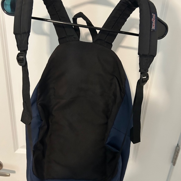 JanSport Navy Backpack – Classic Everyday Pack - Picture 3 of 3